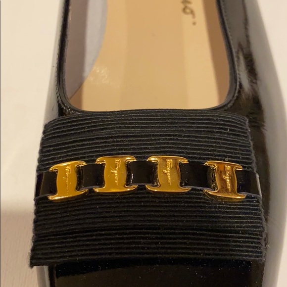 Salvatore Ferragamo Malyas Black Size 9.5 AAAA NEW - Picture 3 of 9